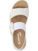 remonte Riemchen Sandalen in Weiß