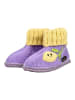 HAFLINGER Hausschuhe HÜTTENSCHUH ZITRONE Violett