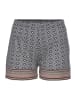 VIVANCE DREAMS Schlafshorts in braun gemustert