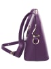 Cluty Umhängetasche echt Leder in violett