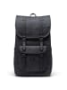 Herschel Little America - Rucksack 16" 49.5 cm (dark sea) in grid-black