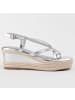 Montevita Sandalen Keilsandalen Sparta Salia5 in Silber