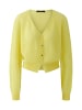 Oui Strickjacke in lemon zest