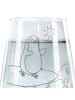 Mr. & Mrs. Panda Glas Pinguin Surfer ohne Spruch in Transparent