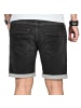 Alessandro Salvarini A. Salvarini Abramo Herren Sweat Shorts kurze Hosen in Schwarz