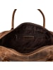 Greenburry Vintage Schultertasche Leder 42 cm braun