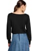 Zero  Feinstrickpullover langarm in Black Beauty