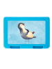 Mr. & Mrs. Panda Snackbox Pinguin Lachen ohne Spruch in Eisblau