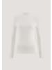 Hessnatur Rib Longsleeve Slim in naturweiss