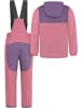 Normani Outdoor Sports Kinder WinterSet Thermohose und Thermojacke in Rose