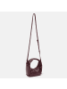Les Visionnaires Greta Mini Essential Handtasche Leder 23 cm in aubergine