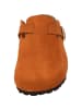 Palado Clogs Kiel Premium Leather in Rostbraun