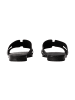 Oh! my Sandals Flache Sandalen aus Leder Schwarz