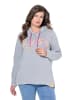 LAURASØN Sweatshirt in grau melange