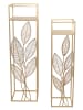 möbel-direkt 2tlg. Set- Blumenständer 2Stück in goldfarben