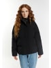 DreiMaster Maritim Winterjacke Mit Wattierung in Schwarz