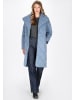 DreiMaster Women Coat in denim blue