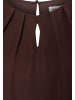 More & More feminines Chiffon-Blusentop in chocolate