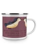 Mr. & Mrs. Panda Tasse Emaille Flitterwochen Abenteuer mit Spruch in Kaffa Coffee