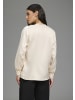 Laura Scott Satinbluse in creme