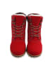 Ital-Design Stiefelette in Rot