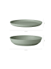 Mepal 8er Set Tafel-Set Silueta in Nordic Black