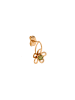 gaya Women Earrings in Rose Gold Green