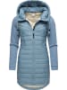 ragwear Steppmantel Lucinda Long in Stone Blue24