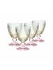 Villeroy & Boch 4er Set Weißweingläser Boston Pearl 125 ml bunt in bunt