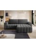 MF Design Bonita Recamiere Rechts in Grau -  (L) 175 x (B) 250 x (H) 92 cm