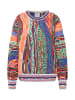 Carlo Colucci Jacquardpullover Di Nicola in Orange