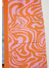 Swirly Damen Cardigan in PINK ORANGE