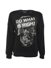 Roberto Geissini Do What Is Right Sweatshirt Schwarz