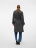 Vero Moda Mantel in Dark Grey Melange