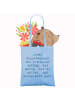 Mr. & Mrs. Panda Tasche Spruch Einen Schulwechsel bewältigen mit... in Sky Blue