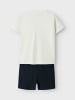 name it Sommer Set T-Shirt & Shorts NMMJUNIK in jet stream