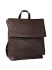 Toscanto Cityrucksack Leder ca. 32cm breit ca. 33cm hoch