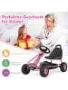 COSTWAY Gokart von 3-6 Jahren in Rosa