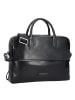 The Bridge Williamsburg Aktentasche Leder 37 cm Laptopfach in nero