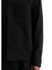 Marc O'Polo DENIM Interlock-Overshirt regular in Schwarz