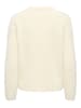 JDY Strickpullover in Cloud Dancer
