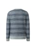 März Pullover in hellgrau marine - 0001