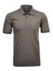 Ragman Kurzarm Softknit Poloshirt in Beige