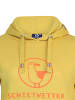 SCHIETWETTER Hoodie "Schietwetter" in mustard orange