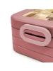 Mr. & Mrs. Panda Bento Box Hase Pommes Design ohne Spruch in Rot Pastell