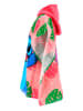 Stitch Kinder Badeponcho mit Kapuze aus Baumwolle 55x110 cm in Mehrfarbig