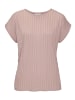 LASCANA Kurzarmshirt in mauve