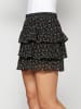 KOROSHI KURZER SKIRT in schwarz
