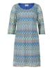 Vera Mont Sommerkleid mit Muster in Blue/Green