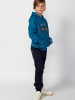 KOROSHI JUNGE SWEATSHIRT in petrol
